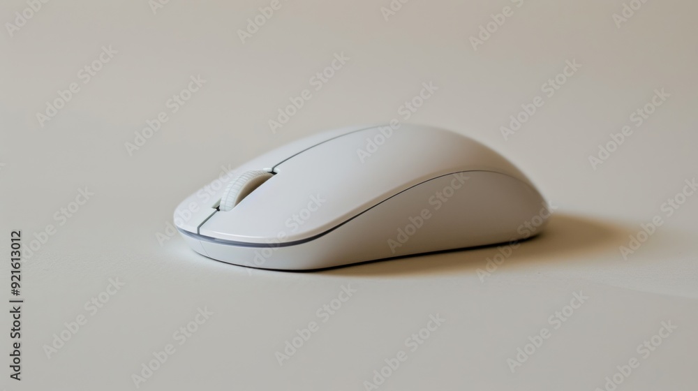 White Wireless Computer Mouse White Wireless Computer Mouse