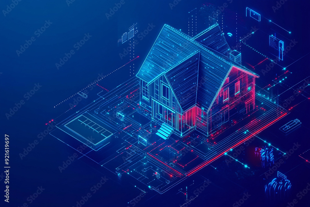 Smart home, remote monitoring control Smart home, remote monitoring control