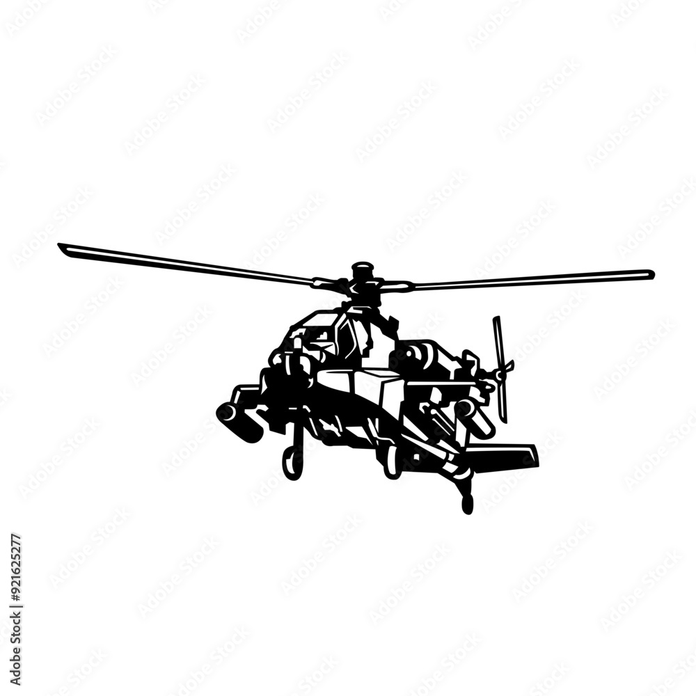 Helicopter | Flying Vehicle | Black Hawk | Military Aircraft | Air Ship | Chopper | Gyrocopter | Combat Chopper | Original Illustration | Vector and Clipart | Cutfile and Stencil Helicopter | Flying Vehicle | Black Hawk | Military Aircraft | Air Ship | Chopper | Gyrocopter | Combat Chopper | Original Illustration | Vector and Clipart | Cutfile and Stencil