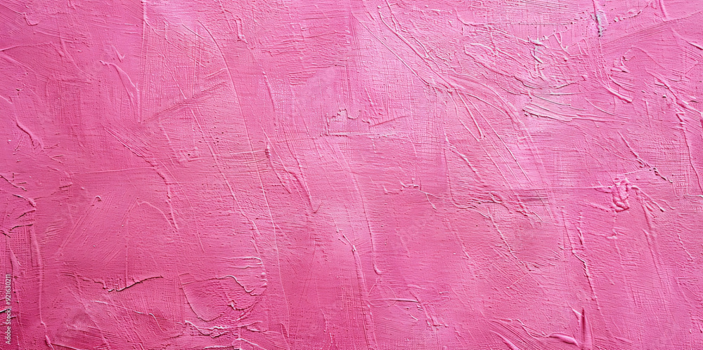 Close-up of a textured pink painted surface. Generative Ai Close-up of a textured pink painted surface. Generative Ai