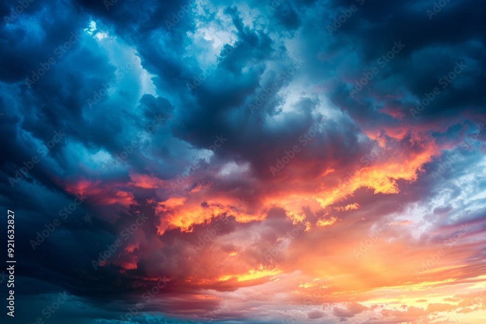 The Beauty of the Evening Sky Generative AI The Beauty of the Evening Sky Generative AI