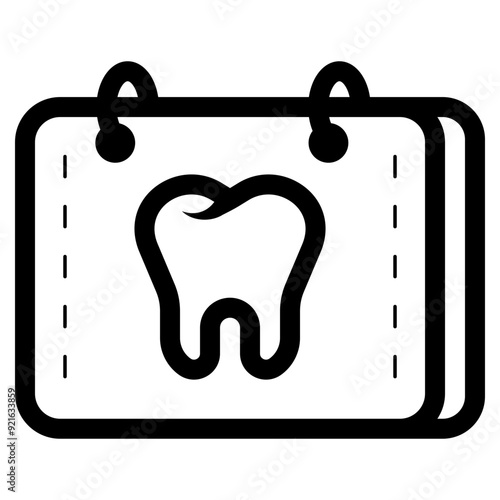 dental care calendar schedule icon