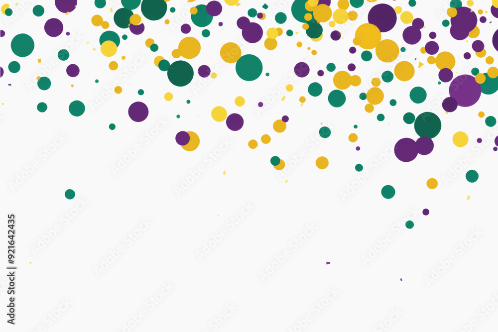 Colorful confetti dots background Colorful confetti dots background