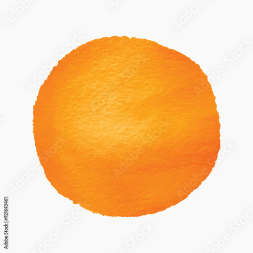 Vibrant orange circle texture