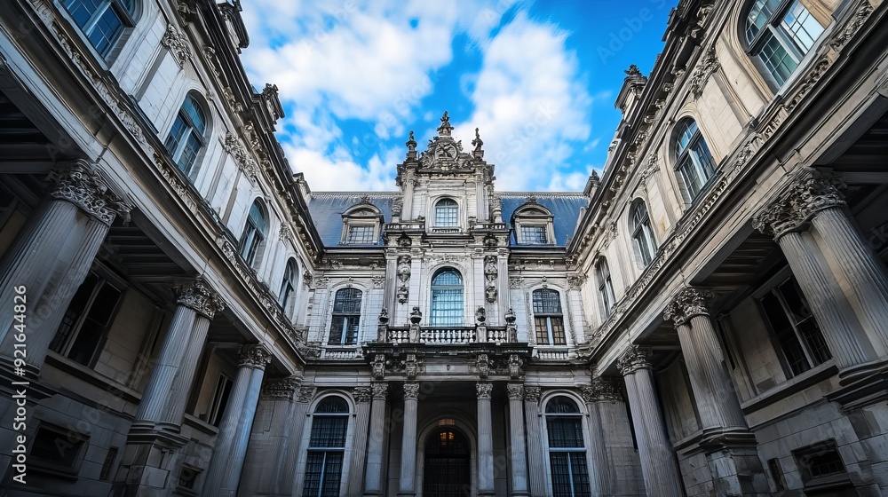 The Palace of Justice in Brussels, Belgium, is a grand and imposing architectural landmark. The Palace of Justice in Brussels, Belgium, is a grand and imposing architectural landmark.