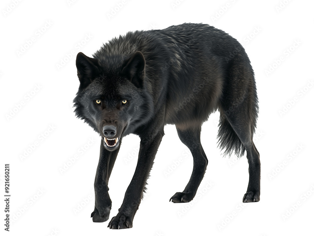 a black wolf with a black background
a black wolf with a black background