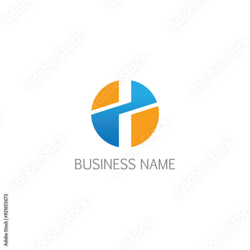 Free Download Round abstract business logo - GFXLoad
