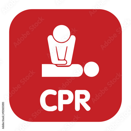 heart cpr medical icon vector design	
