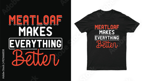 Meatloaf T-shirt, Design Meatloaf  vector T-shirt design