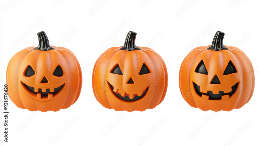 collection halloween pumpkin isolated on white background. collection halloween pumpkin isolated on white background.