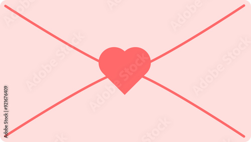 envelope with heart