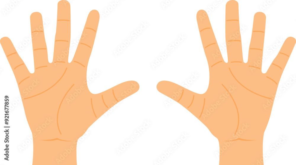 Ten Fingers Hand Gesture Ten Fingers Hand Gesture