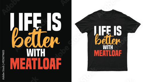 Meatloaf T-shirt, Design Meatloaf  vector T-shirt design