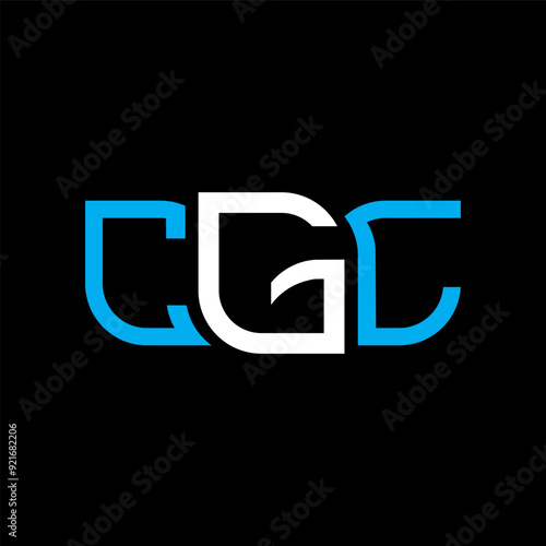 CGL logo design, CGL simple and modern logo. CGL luxurious alphabet design photo