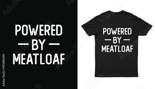 Meatloaf T-shirt, Design Meatloaf  vector T-shirt design