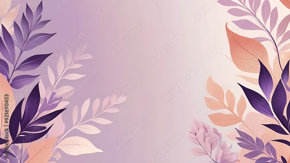 Purple, pink, and orange leaves on a gradient background, Colorful autumn leaves on vibrant background perfect for fall designs. Ideal for greeting cards, posters, websites, and social media. Purple, pink, and orange leaves on a gradient background, Colorful autumn leaves on vibrant background perfect for fall designs. Ideal for greeting cards, posters, websites, and social media.