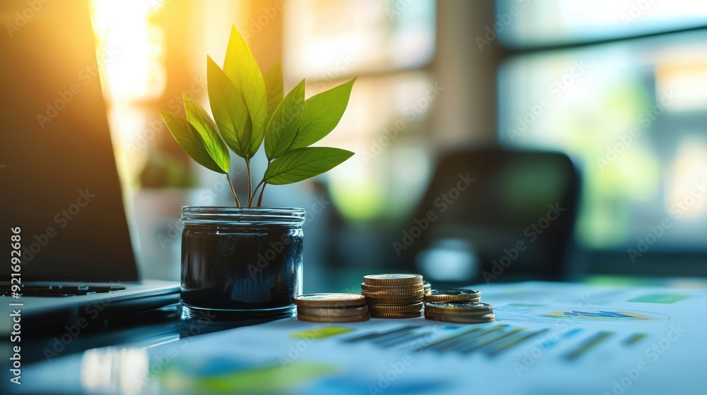 Abstract business growth design, business growth plan , profit , resources Abstract business growth design, business growth plan , profit , resources
