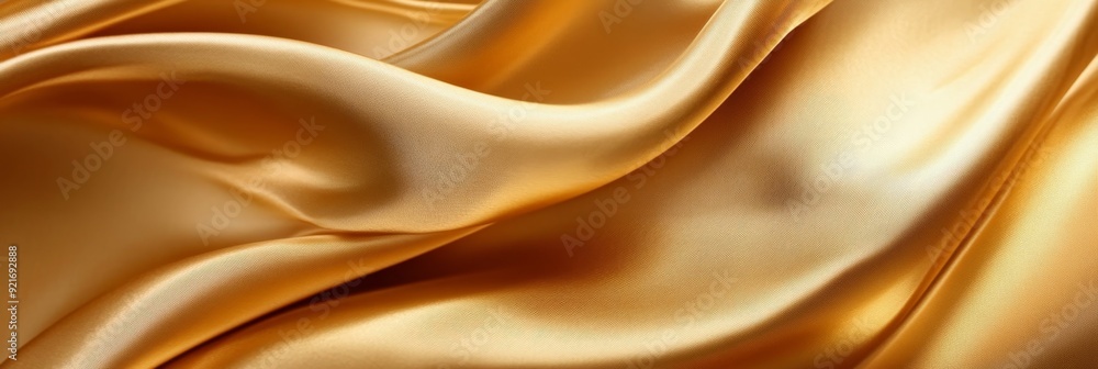A luxurious golden silk fabric background, symbolizing elegance, wealth, sophistication, and opulence, perfect for design projects. A luxurious golden silk fabric background, symbolizing elegance, wealth, sophistication, and opulence, perfect for design projects.