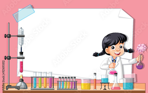 Young Scientist in Laboratory
