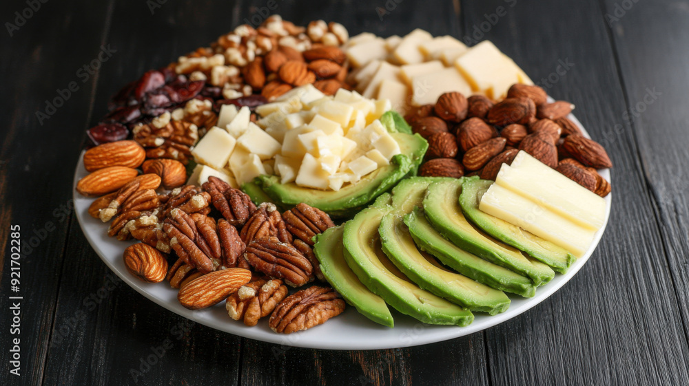 Image of clean food, keto food, healthy food suitable for weight loss, weight control, not fattening, good for health, cute colors, close-up photos Image of clean food, keto food, healthy food suitable for weight loss, weight control, not fattening, good for health, cute colors, close-up photos