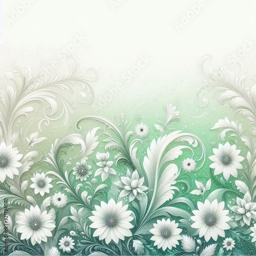 background with flowers