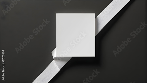 A graphic that expresses the shape of a square in various forms