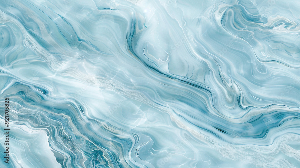 Pale Blue Marble Texture, Icy Tones and Soft Swirls Pale Blue Marble Texture, Icy Tones and Soft Swirls
