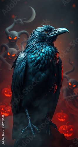 crow in hell
