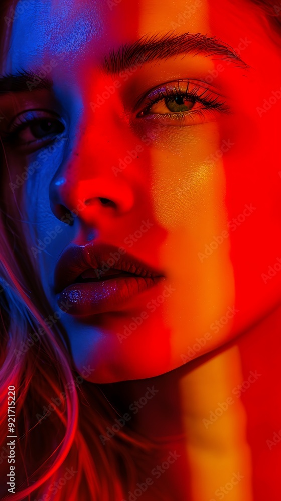 Chromatic Cinematic Elegance Woman Portrait Photography Chromatic Cinematic Elegance Woman Portrait Photography