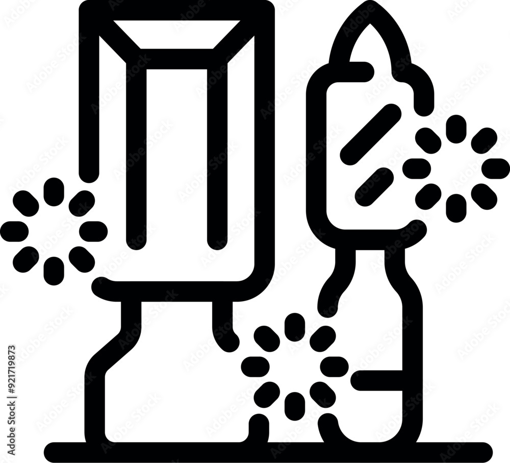 Scientist is conducting an experiment, analyzing a crystal and a liquid substance, observing a chemical reaction Scientist is conducting an experiment, analyzing a crystal and a liquid substance, observing a chemical reaction