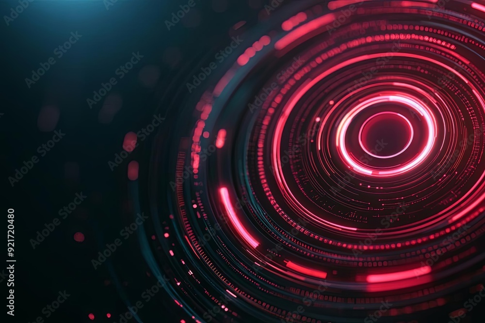 Floating holographic interfaces with neon highlights, technology abstract background, dynamic and modern Floating holographic interfaces with neon highlights, technology abstract background, dynamic and modern