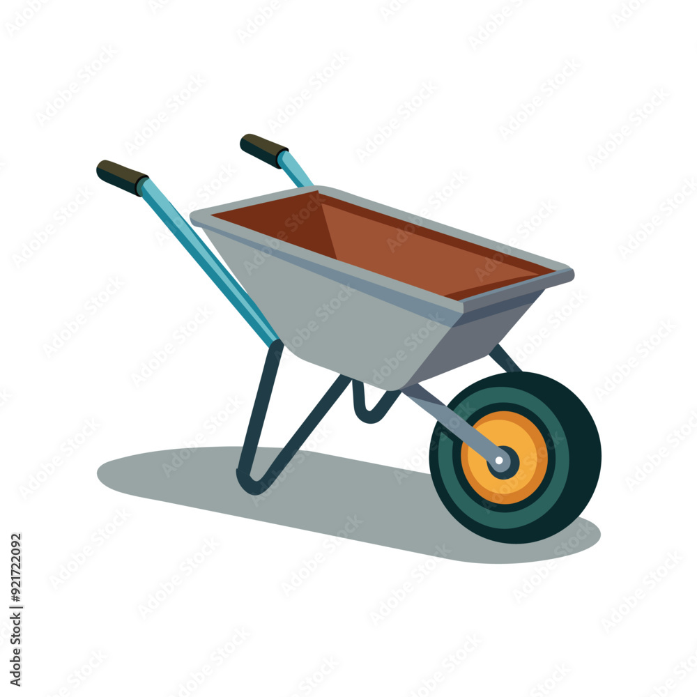 realistic wheel barrow.eps realistic wheel barrow.eps