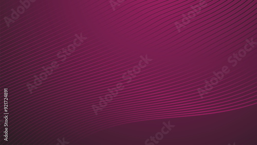 Red gradient with curve line abstract background vector image