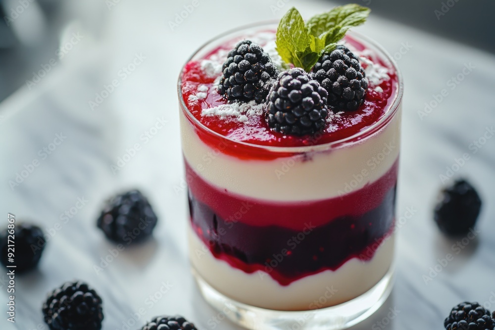 Blackberry Raspberry Dessert Blackberry Raspberry Dessert