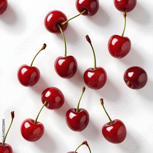 cherries seamless pattern