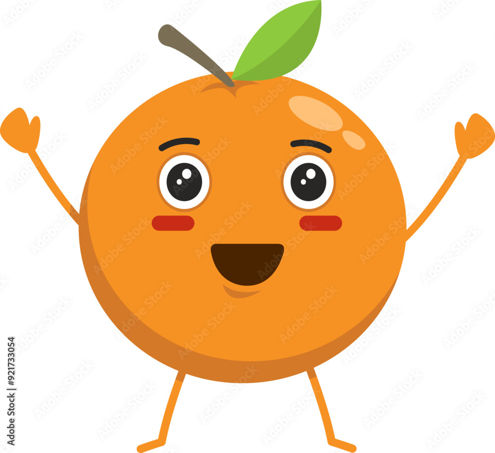 Obraz premium Orange Character