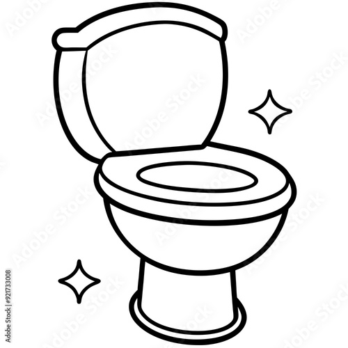 Toilet art vector illustrator