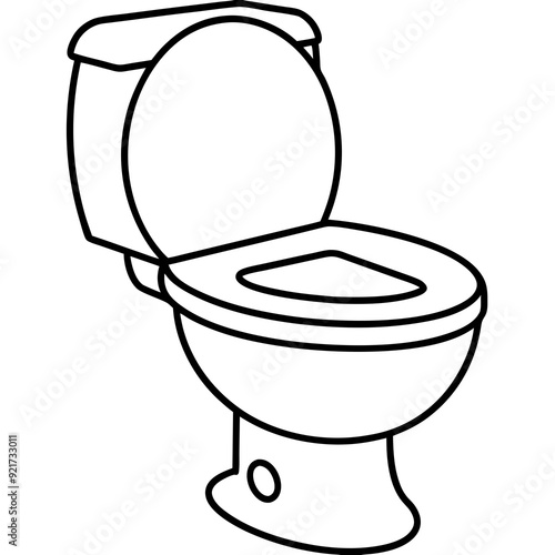 Toilet art vector illustrator