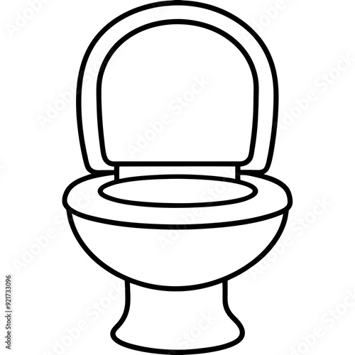 Toilet art vector illustrator
