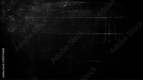 Dust and scratches design. Aged photo editor layer. Black grunge abstract background. Abstract Black wall texture for pattern background. wide panorama picture