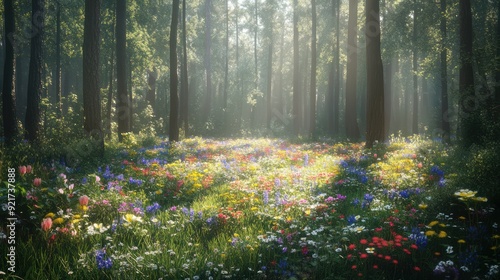 Enchanted Forest Meadow