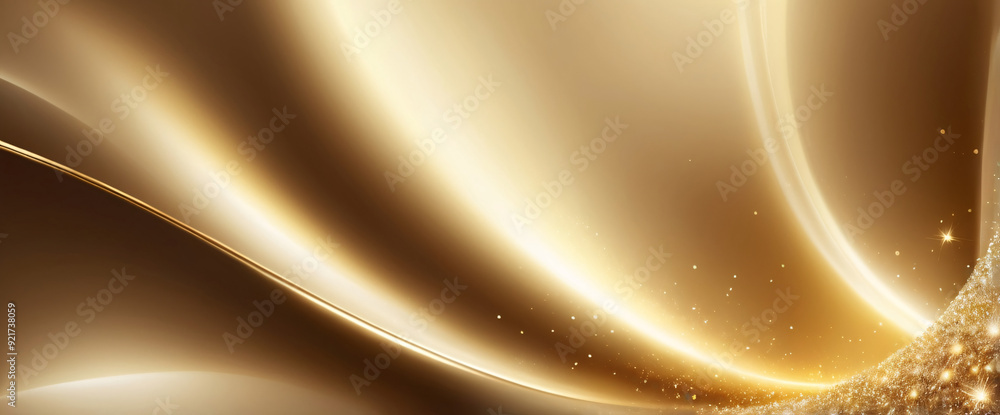 luxurious abstract background featuring glittering gold sparks and smooth textures, illuminated by soft spotlights. The glowing effect and elegant gradient create a glamorous atmosphere ideal luxurious abstract background featuring glittering gold sparks and smooth textures, illuminated by soft spotlights. The glowing effect and elegant gradient create a glamorous atmosphere ideal