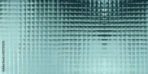 Acrylic glass effect. Blurred frosted reed plate. Premium cosmetic window panel. Metal embossing seamless sheet. Stained silver striped paper. Modern iridescent y2k ice material display close-up.