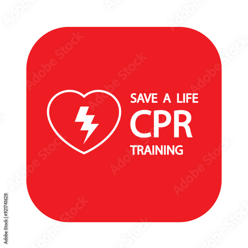 heart cpr medical icon vector design