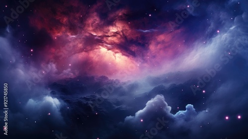 beautiful space, galaxy background