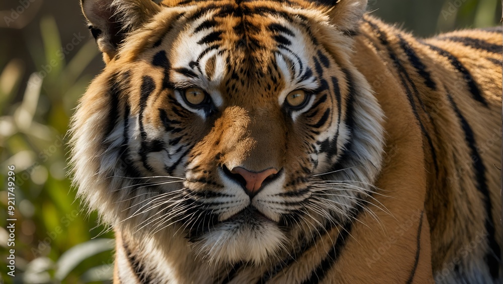 portrait of a tiger portrait of a tiger