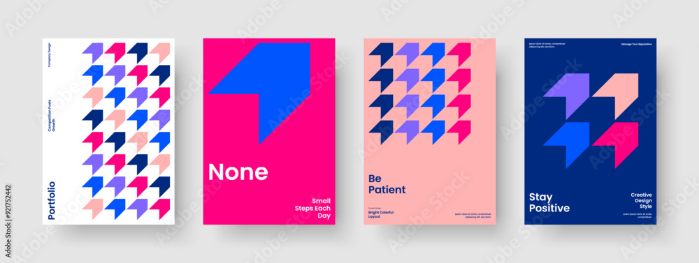 Obraz premium Abstract Book Cover Design. Modern Banner Template. Geometric Flyer Layout. Brochure. Report. Business Presentation. Poster. Background. Leaflet. Brand Identity. Magazine. Catalog. Newsletter