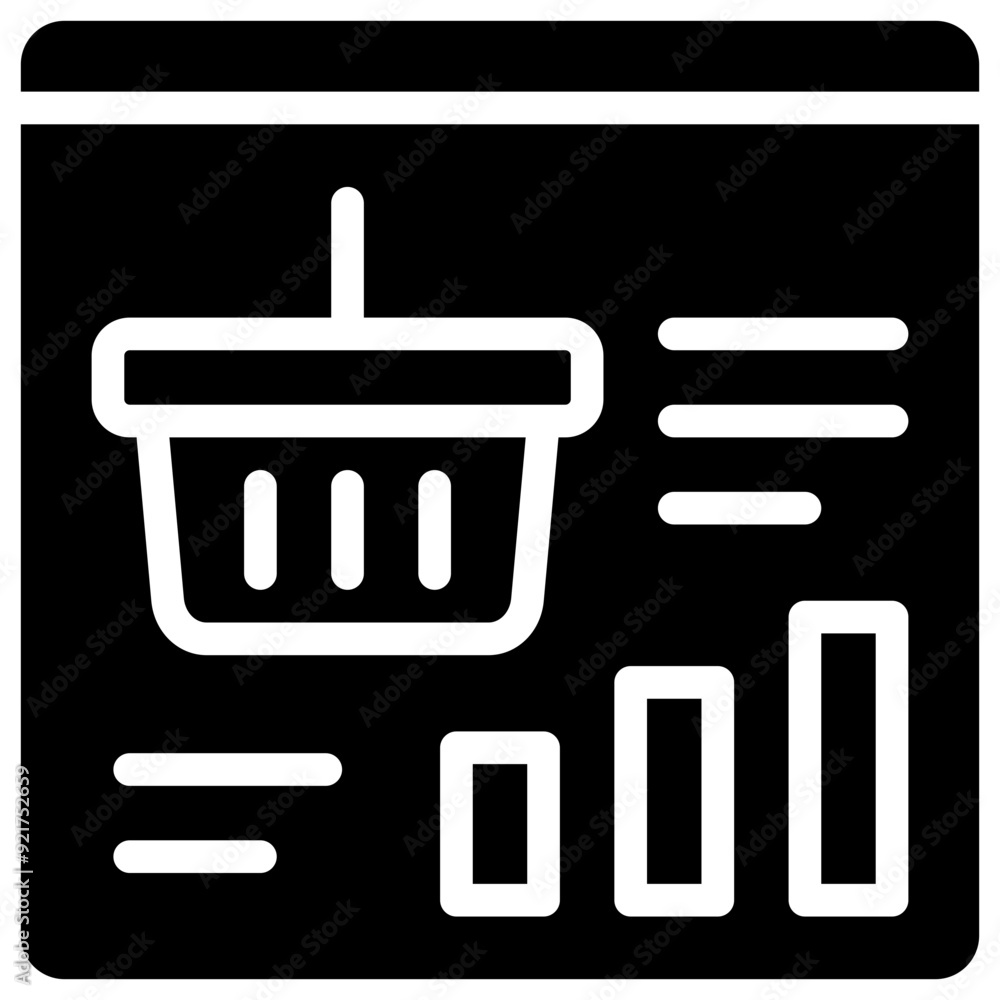 ecommerce analytics icon ecommerce analytics icon