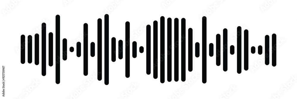 Waves of the equalizer. Vector illustration of music sound on isolated background. Drawing of radio signal painted by black inks. Sketch of musical soundtrack. Etching of voice record. In eps 10. Waves of the equalizer. Vector illustration of music sound on isolated background. Drawing of radio signal painted by black inks. Sketch of musical soundtrack. Etching of voice record. In eps 10.