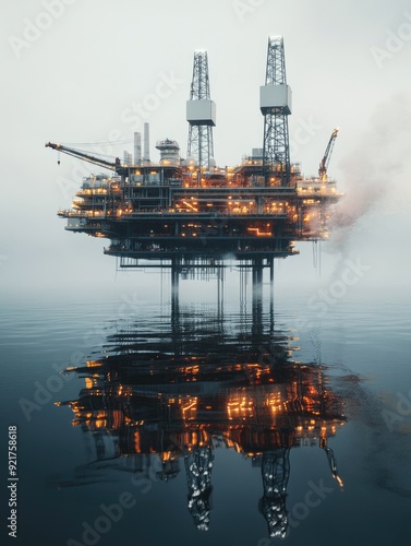 Offshore Oil Rig